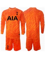 Otroške Nogometnih dresov Tottenham Hotspur Vratar Gostujoči 2024-25 Dolgi rokavi (+ hlače)